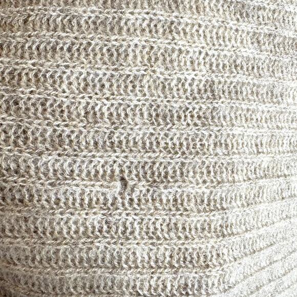 Vince - Light Brown Cashmere Loose Knit Boat Neck Lightweight Sweater - M - Picture 10 of 10